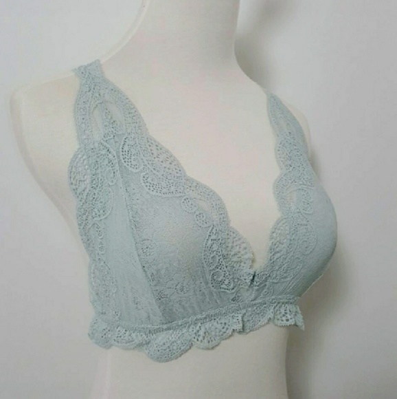 April Spirit Other - Mint Lace Bralette